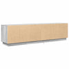TV-taso LED-valoilla harmaa Sonoma 193,5x41x50 cm