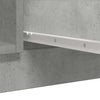 Senkki laatikoilla betoninharmaa 100,5x35x76 cm tekninen puu