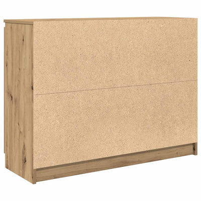 Senkki laatikoilla artisaanitammi 100,5x35x76 cm tekninen puu