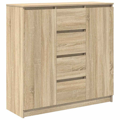 Senkki laatikoilla Sonoma-tammi 100,5x35x98,5 cm tekninen puu
