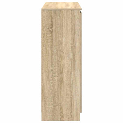 Senkki laatikoilla Sonoma-tammi 100,5x35x98,5 cm tekninen puu