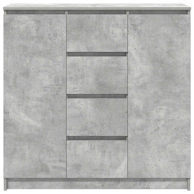 Senkki laatikoilla betoninharmaa 100,5x35x98,5 cm tekninen puu