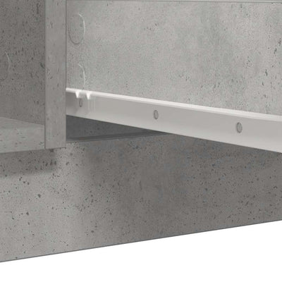 Senkki laatikoilla betoninharmaa 100,5x35x98,5 cm tekninen puu
