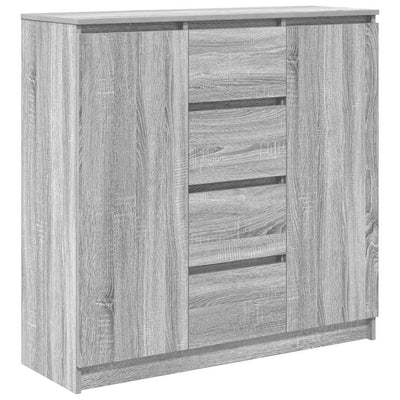 Senkki laatikoilla harmaa sonoma 100,5x35x98,5 cm tekninen puu
