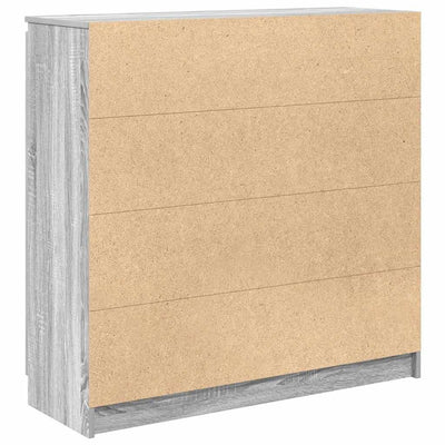 Senkki laatikoilla harmaa sonoma 100,5x35x98,5 cm tekninen puu