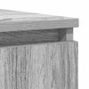 Senkki laatikoilla harmaa sonoma 100,5x35x98,5 cm tekninen puu