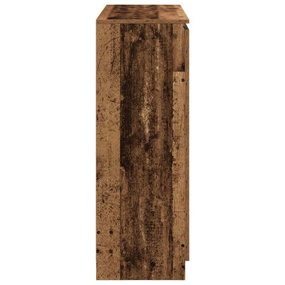 Senkki laatikoilla vanha puu 100,5x35x98,5 cm tekninen puu