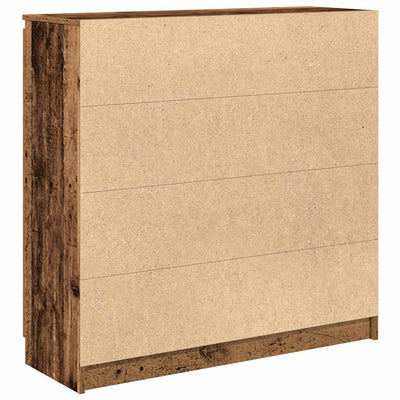 Senkki laatikoilla vanha puu 100,5x35x98,5 cm tekninen puu