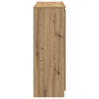 Senkki laatikoilla artisaanitammi 100,5x35x98,5 cm tekninen puu