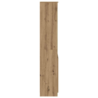 Kaappi käsityöläinen tammi 50x35x180 cm tekninen puu