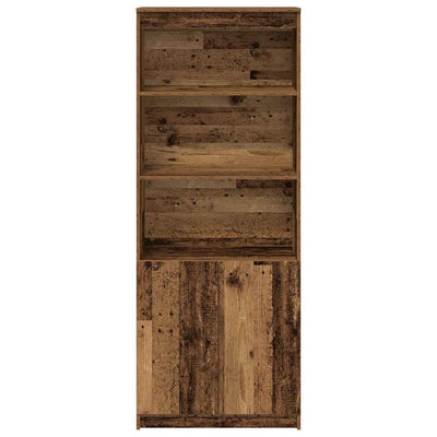 Kaappi vanha puu 70x35x180 cm tekninen puu
