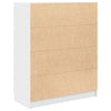 Senkki valkoinen 80x35x99 cm tekninen puu