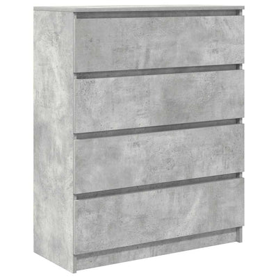 Senkki betoninharmaa 80x35x99 cm tekninen puu