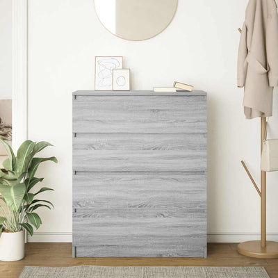 Senkki harmaa Sonoma 80x35x99 cm tekninen puu
