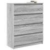 Senkki harmaa Sonoma 80x35x99 cm tekninen puu