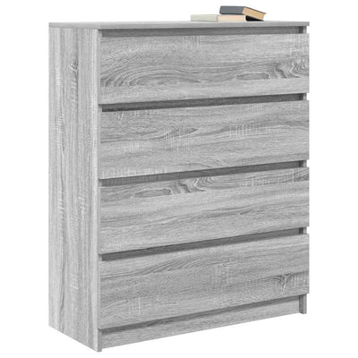 Senkki harmaa Sonoma 80x35x99 cm tekninen puu
