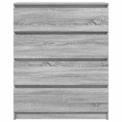 Senkki harmaa Sonoma 80x35x99 cm tekninen puu