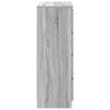Senkki harmaa Sonoma 80x35x99 cm tekninen puu