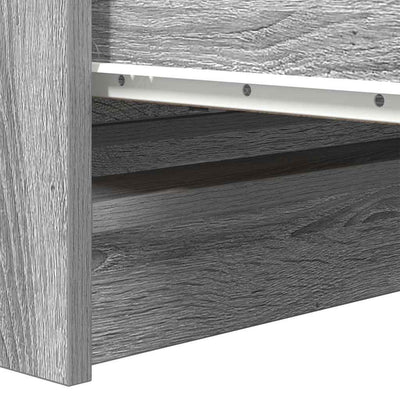 Senkki harmaa Sonoma 80x35x99 cm tekninen puu
