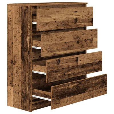 Senkki vanha puu 80x35x99 cm tekninen puu