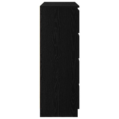 Senkki musta tammi 100x35x99 cm tekninen puu