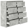 Senkki betoninharmaa 100x35x99 cm tekninen puu