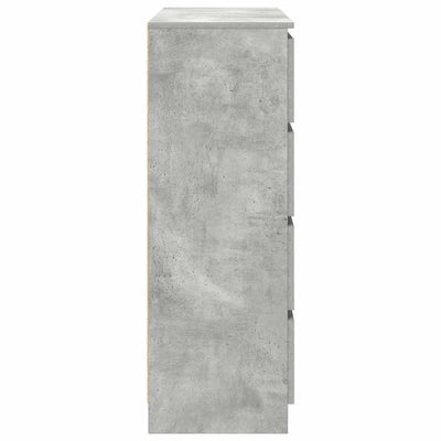 Senkki betoninharmaa 100x35x99 cm tekninen puu