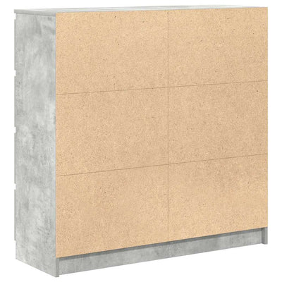 Senkki betoninharmaa 100x35x99 cm tekninen puu