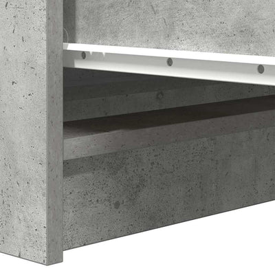 Senkki betoninharmaa 100x35x99 cm tekninen puu