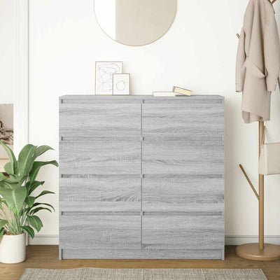 Senkki harmaa Sonoma 100x35x99 cm tekninen puu