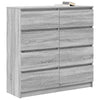 Senkki harmaa Sonoma 100x35x99 cm tekninen puu