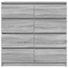 Senkki harmaa Sonoma 100x35x99 cm tekninen puu