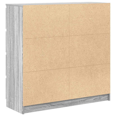 Senkki harmaa Sonoma 100x35x99 cm tekninen puu