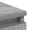 Senkki harmaa Sonoma 100x35x99 cm tekninen puu