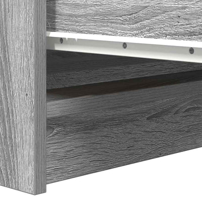 Senkki harmaa Sonoma 100x35x99 cm tekninen puu
