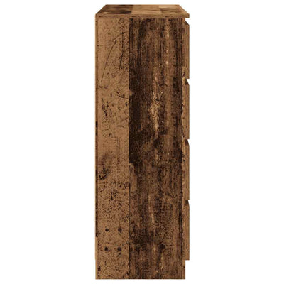 Senkki vanhaa puuta 100x35x99 cm tekninen puu