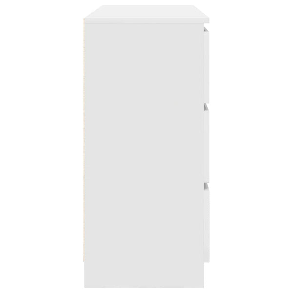 Valkoinen senkki Christian 100x35x76cm (puinen)