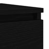 Senkki musta tammi 100x35x76 cm tekninen puu