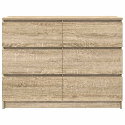 Senkki sonoma tammi 100x35x76 cm tekninen puu