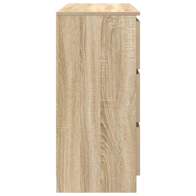 Senkki sonoma tammi 100x35x76 cm tekninen puu