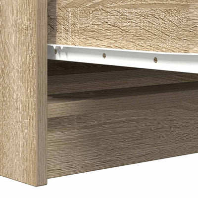 Senkki sonoma tammi 100x35x76 cm tekninen puu