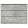 Senkki betoninharmaa 100x35x76 cm tekninen puu