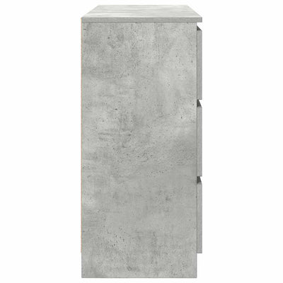 Senkki betoninharmaa 100x35x76 cm tekninen puu