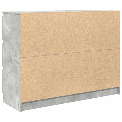 Senkki betoninharmaa 100x35x76 cm tekninen puu