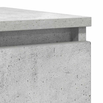 Senkki betoninharmaa 100x35x76 cm tekninen puu