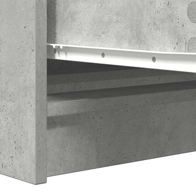 Senkki betoninharmaa 100x35x76 cm tekninen puu
