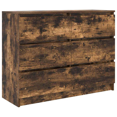 senkki savustettu tammi 100x35x76 cm tekninen puu