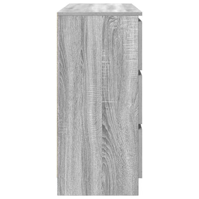 Senkki Harmaa Sonoma 100x35x76 cm Engineered Wood