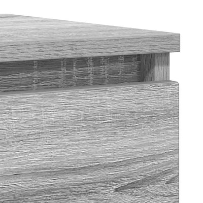 Senkki Harmaa Sonoma 100x35x76 cm Engineered Wood
