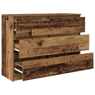Senkki vanhaa puuta 100x35x76 cm tekninen puu